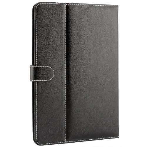 iProtect Kunstleder Tasche für SAMSUNG TABLET Schutz Hülle Case mit Stylus PEN für GALAXY TAB 2 10,1 Zoll schwarz - 7
