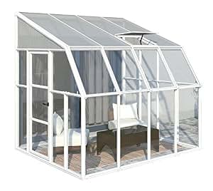 RION Kunststoff Anlehngewächshaus / Wintergarten "Sun Room ...