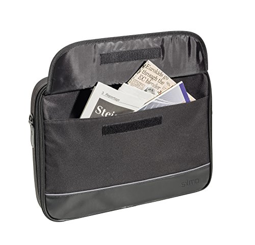 Silmo Laptop Tasche mit stabilem Schutzrahmen 15,6 Zoll (39,6cm) schwarz - 3