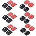 Produktbild JVJ 6 gebogen 6 gerade Klebeplatten Klebeband Klebepads für GoPro Hero 3+/3/2 3M-Klebepads Set für Gopro Hero 4 3 + / 3/2/1(3XH9) H77