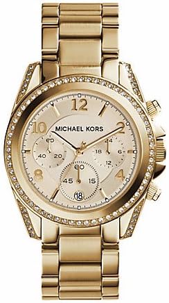 Ladies Michael Kors Blair Chronograph Watch MK5166