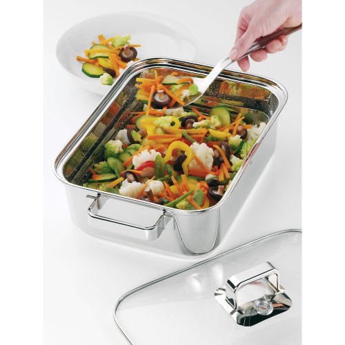 WMF Vitalis Aroma Dampfgarer, Edelstahl Rostfrei, edelstahl, 6,5 l - 4
