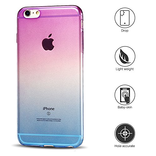 Funda iPhone 6s plus Carcasa iPhone 6 plus Silicona Anfire Suave Flexible gel TPU Case para iPhone 6 plus 6s plus 5 5 pulgadas Ultra Delgado Mate Goma Protectora Bumper Tapa Anti Rasgu os Anti Choque Ligero Funda Cubierta Gradiente Color Dise o Funda iPhone 6s plus Carcasa iPhone 6 plus Silicona Anfire Suave Flexible gel TPU Case para iPhone 6 plus 6s plus 5 5 pulgadas Ultra Delgado Mate Goma Protectora Bumper Tapa Anti Rasgu os Anti Choque Ligero Funda Cubierta Gradiente Color Dise o