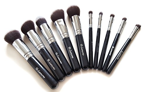 Make-Up Pinselset Kosmetik Kabuki Pinsel Set – 10 Teiliges Premium Schminkpinsel Set (Puderpinsel Foundation Pinsel Inkl.) – Ideal für Puder, Cremige oder Flüssige Foundation und andere Makeup Produkte – Super Geschenkidee – Angebotspreis nur für kurze Zeit! - 3
