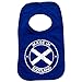 Price comparison product image Novelty Funny Top - Baby MADE IN SCOTLAND DESIGN Baby Bib - Royal Blue