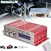Produktbild ELEGIANT 12V Mini HiFi Bluetooth Amplifier Auto KFZ MP3 Stereo Audio Stereo Endstufe Amp Verstärker Car Amplifier Bass Booster Radio MP3 Verstärker MP3 FM für Auto KFZ PKW Motor Motorcycle Car CD DVD