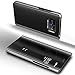 Produktbild FNBK Huawei Mate 10 Pro Hülle Spiegel Cover Mirror Case Flip Schutzhülle Schwarz Handyhülle Wallet Handy PC Luxus Bumper Backcover Stand Stoßfest Bookstyle Männer Frauen Handytasche