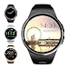 Produktbild Evershop 1,5 Zoll IPS Runde SmartWatch Bluetooth Smartwatches mit SIM/TF Card Solt Sleep Monitoring Anti-Lost Heart Rate Monitor and Pedometer for IOS and Android System