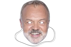 Printster Graham Norton Face Mask - Eurovision Party - Ready To Wear - Celebrity Mask