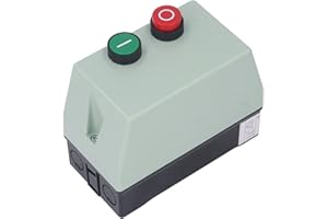 FOCKET Magnetic Motor Starter, Magnetic Electric Motor Starter Control 3KW 4HP Single Phase 220V 230V Motors Waterproof Electric Motor Switches
