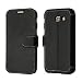 Produktbild Samsung Galaxy A3 2017 Hülle, Coodio Echt Ledertasche, Samsung Galaxy A3 2017 Brieftasche, Lederhülle Tasche Schutzhülle mit Magnetverschluss Kartenfach Standfunktion für Samsung Galaxy A3 2017