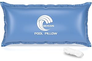 BEWAVE Pool Pillow, Winterizing Air Pillow for Above Ground Winter Swimming Pool Covers, 4 x 8 Ft