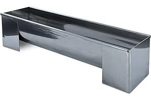 LILY COOK CUISY - KC2199 - Moule Buche Acier Inoxydable Patisserie Maison 30 x 9,19 x 6,5 cm