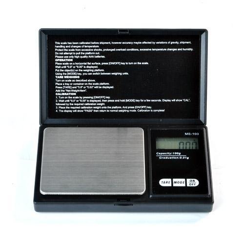 100g/0,01g Taschenwaage Feinwaage Digitalwaage Goldwaage Münzwaage Scale [version:x8.6] by DELIAWINTERFEL - 4