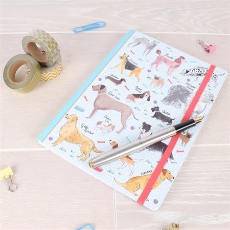 Milly GreenDebonair Dogs Design A5 Notebook Jotter