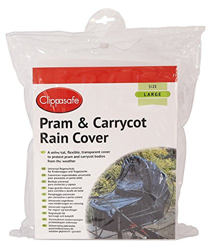 Clippasafe Universal Pram & Carrycot Rain Cover (Large)
