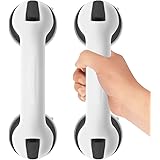Newthinking Suction Bathroom Grab Rails, Hand Rail for Elderly, Portable Mobility Aids Safety Handle with Suction Cup…