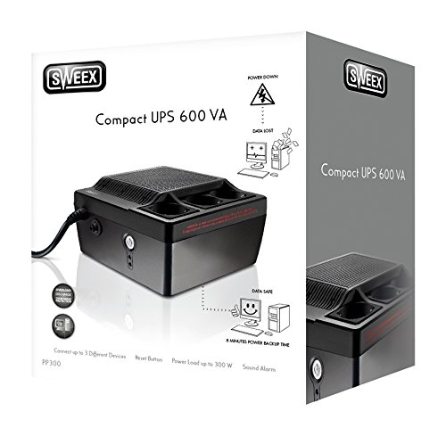 Sweex PP300 Kompakte unterbrechungsfreie stromversorgung (600VA) - 5