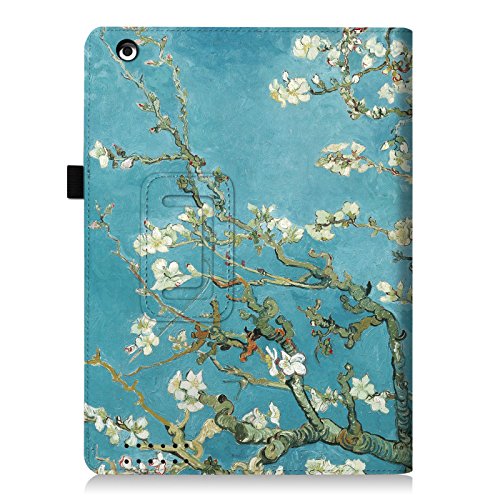 Fintie iPad 2 / 3 / 4 Hülle Case – Folio Slim Fit Kunstleder Schutzhülle Cover Tasche Etui mit Auto Schlaf / Wach Funktion für Apple iPad 2 / iPad 3 / iPad 4, Mandelblüten - 8