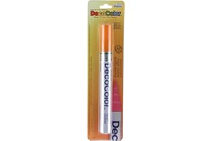Uchida 300-C-7 Marvy Deco Color Broad Point Paint Marker, Orange