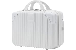 Balakaka Kosmetikkoffer Wasserdicht Schminktasche Leichter Handgepäck Beauty Case mit Handgriff und Reißverschluss, Damen Verschleißfest Hartschale Kulturtasche für Reise Ausflug