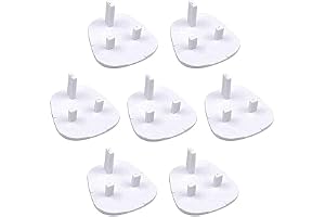 ShowTop Baby Proofing Plug Covers,White Outlet Covers Safety Socket Covers Protectors Child Proof Electrical Protectors for Child Baby Home and School (12 Pack)