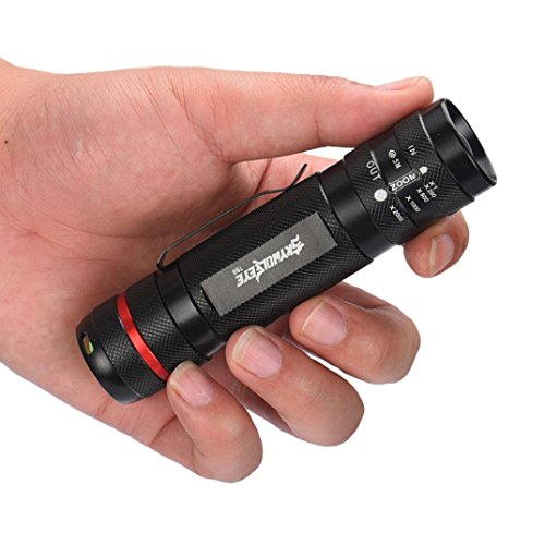 Oyedens Neue 3000lm Zoombaren Cree Xm-L T6 LED 18650 Taschenlampe Superhelle Licht Taschenlampe - 2