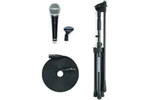 Samson - VP-10X - Pack microphone dynamique cardioïde R21S avec pied perche MK10 et câble XLR