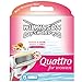 Wilkinson Sword Quattro Razor Blades Refills for Women - Pack of 6