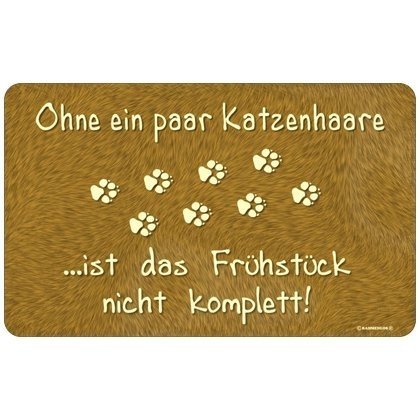 Preisvergleich Produktbild Fun-Brettchen Schneidebrett - Katzenhaare