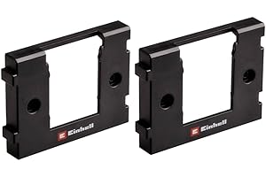 Oryginalny uchwyt ścienny do akumulatorów Power X-Change Einhell (odp. miejsce do przechowywania aku. Power X-Change, nieogran. rozbudowalność, łatwy montaż, funkcja zatrzas., w tym śruby i kołki)