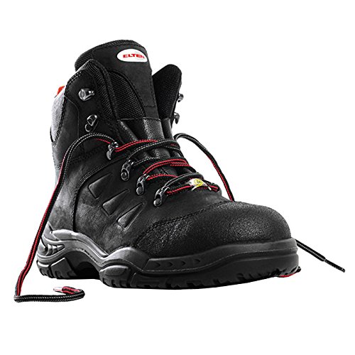 Elten Sicherheitsschnürstiefel "Till Mid" ESD S3 HI, Größe 45, 761191-45