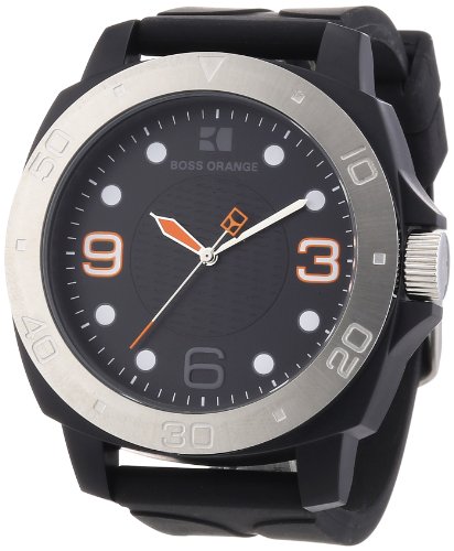 Boss Orange Herren-Armbanduhr Analog Silikon 1512664