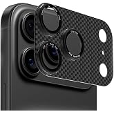 Senon Apple iPhone 17 Pro Max İ&ccedil;in Zore CL-21 KArbon Kamera Lens Koruyucu (Siyah)