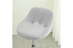 Mswborml Stampato Coprisgabello da Bar con Schienale Curvo, Elasticizzato Fodera per Sgabello da Bar, Girevoli Coperture per Sedie da Cucina con Fondo Elastico, Coperture per Sedie da Pub,P,2PCS