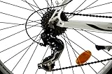 26″ KCP MOUNTAINBIKE ALU FAHRRAD DAMENRAD TOVIAN 21 Gang SHIMANO weiss – 66,0 cm (26 Zoll) - 8