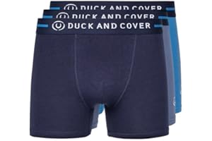 Duck and Cover Bokserki męskie wielopakowane 3-pak bielizna zestaw prezentowy 2 i 3-pak