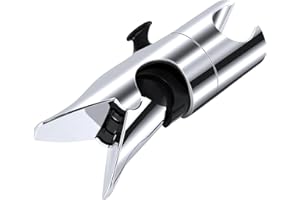 JINYOMFLY Uchwyt do słuchawki prysznicowej, uniwersalny, bez wiercenia, samoprzylepny, regulowany kąt, uchwyt prysznicowy do łazienki