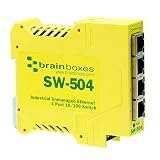 Conmutador Ethernet de cuatro puertos