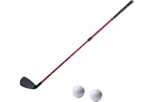 Amagogo Golf Chipper Club, Golf Wedge, Non Slip Gift Lightweight with Balls Adjustable Games Comfortable Chipping Club Retractable