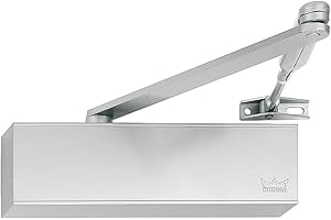 GedoTec Cierrapuertas Muelle superior de puerta Dorma TS 71 EN 3 - 4 con Acoplamiento normal blanco RAL 9016 Ángulo de apertura 180° aprobado Calidad de marca - TS 71 - Normalgestänge