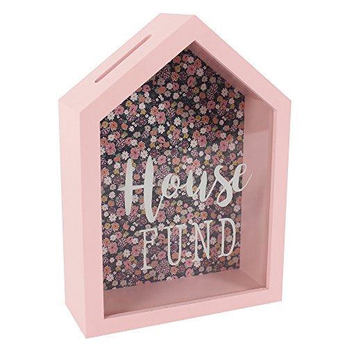 Spardose gerahmt Glass Panel Damen HOUSE Fund Spardose - 2