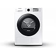 Samsung Asciugatrice Crystal EcoDry DV90TA040AH/ET, 8 kg, Pompa di Calore, Wifi, Sensore Optimal Dry, Filtro 2 in 1, Carica F