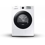 Samsung Asciugatrice Crystal EcoDry DV90TA040AH/ET, 8 kg, Pompa di Calore, Wifi, Sensore Optimal Dry, Filtro 2 in 1, Carica F