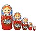 Produktbild Matroschka, Babuschka, Holzpuppe "Vergissmeinnicht" 5-tlg. 16 cm