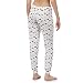 Lounge & Sleep Womens White Umbrella Print Cuffed Pyjama Bottoms 18