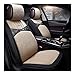 Produktbild LPQSY 5 Autositzbezüge Full Set Universal Kompatibel Airbags Kaschmir Comfort Protector Kissen for Die Meisten Hyundai Kia Honda Mazda (Farbe : B)