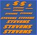 Produktbild Ecoshirt 51-TN8O-AIZD Aufkleber Stevens Dr1118 Vinyl Adesivi Decal Aufkleber Polyurethan(Polyurethan) MTB Stickers Bike, orange