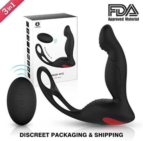 WWMLY Upgraded 3 in 1 Body Massager with 9 Functions and Wireless Remote Control, Black