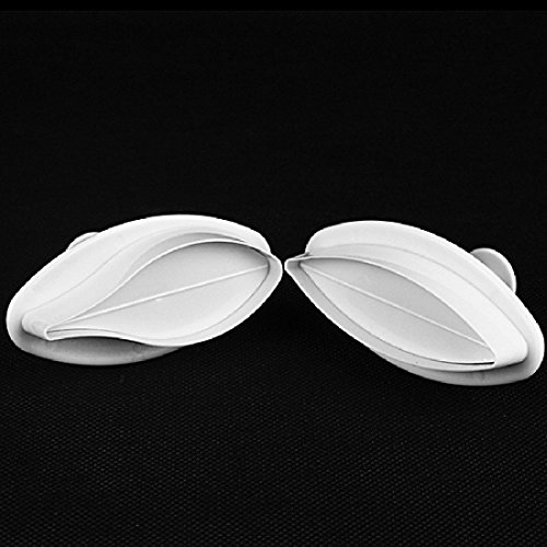 joyliveCY 2ST Lily Form Cookie Gebäck Kolben Cutter Sugarcraft DIY Werkzeug Dekorieren Mold - 4